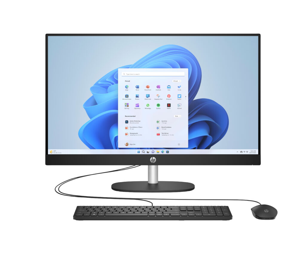 HP All-in-One 27-cr0051ny PC Ryzen 5/16GB/512GB/27″/DOS