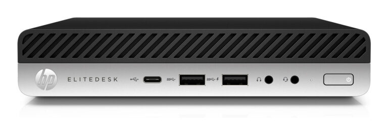 HP EliteDesk 800 G5 Mini — Core i5, 16 GB, 256 GB SSD