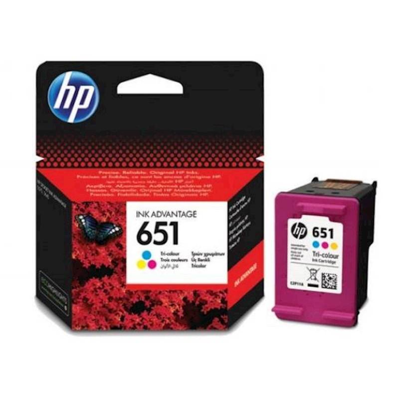 HP 651 kertridž, trobojni (original)