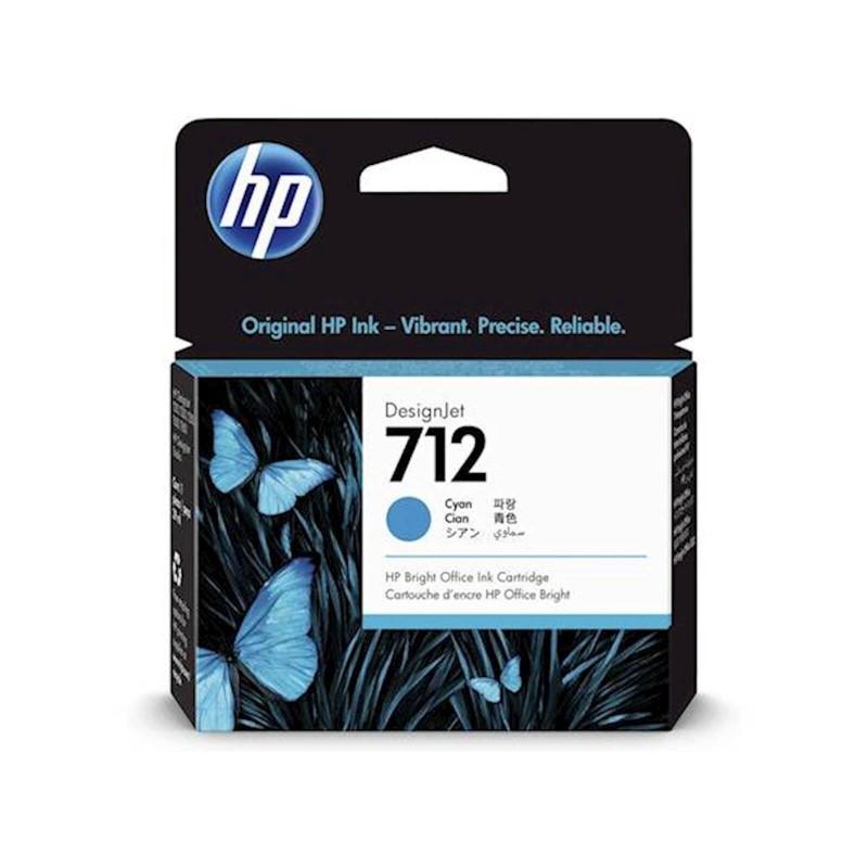 HP 712 kertridž, cijan (original)