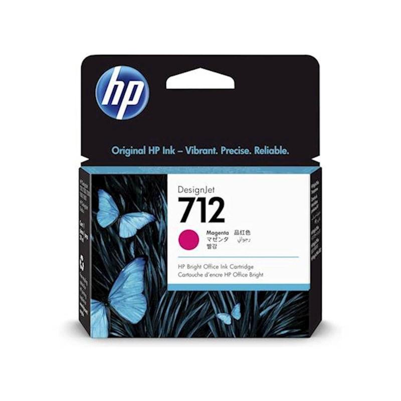 HP 712 kertridž, magenta (original)