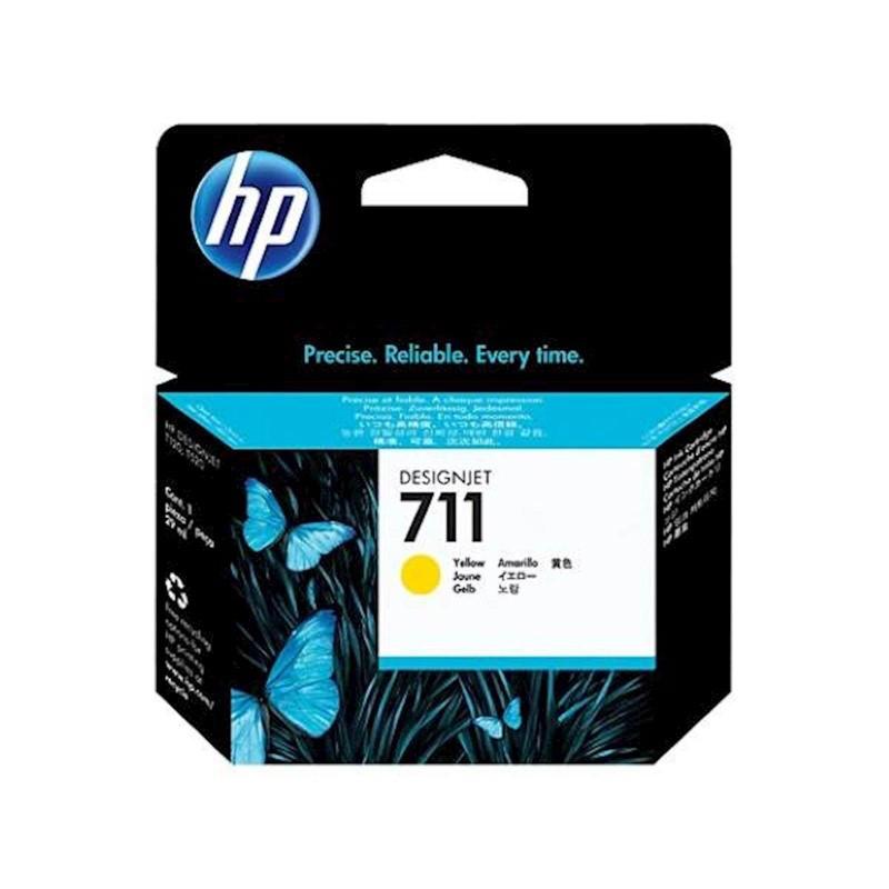 HP 711 kertridž, žuti (original)